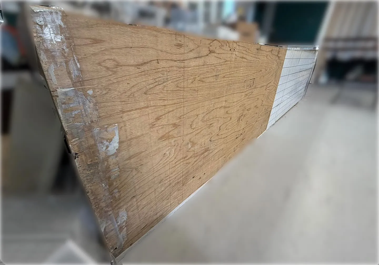 壁の貼り替え！