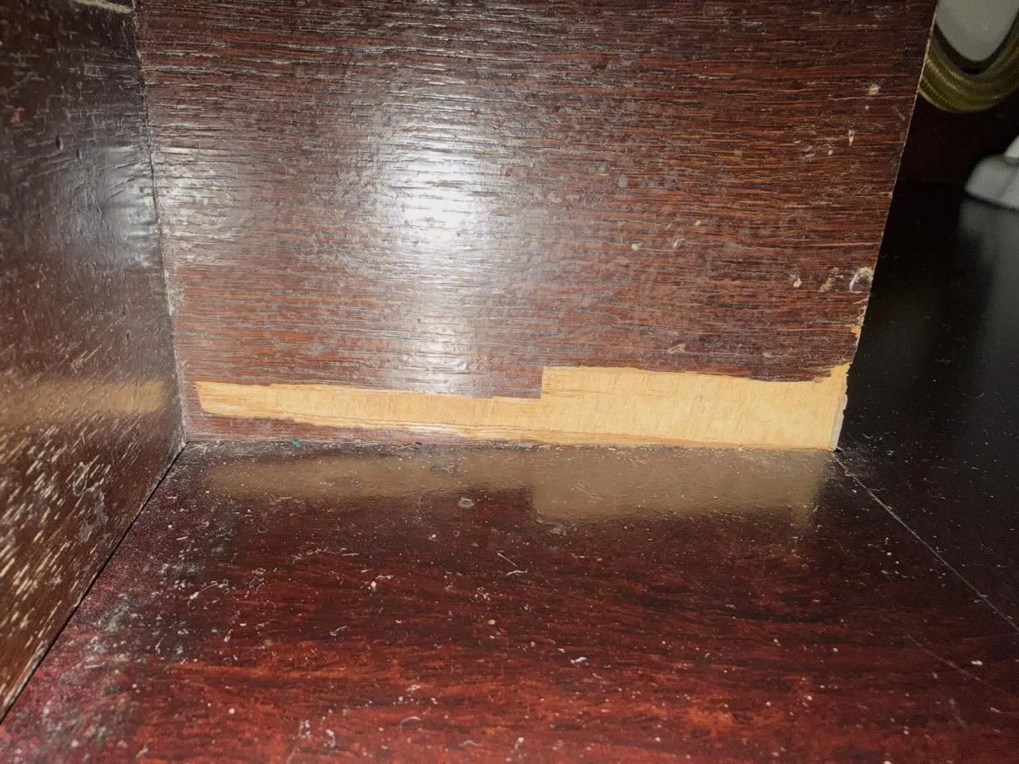 木材剥がれ補修🪵